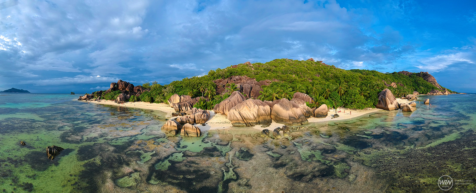 Seychellen Luftpanorama