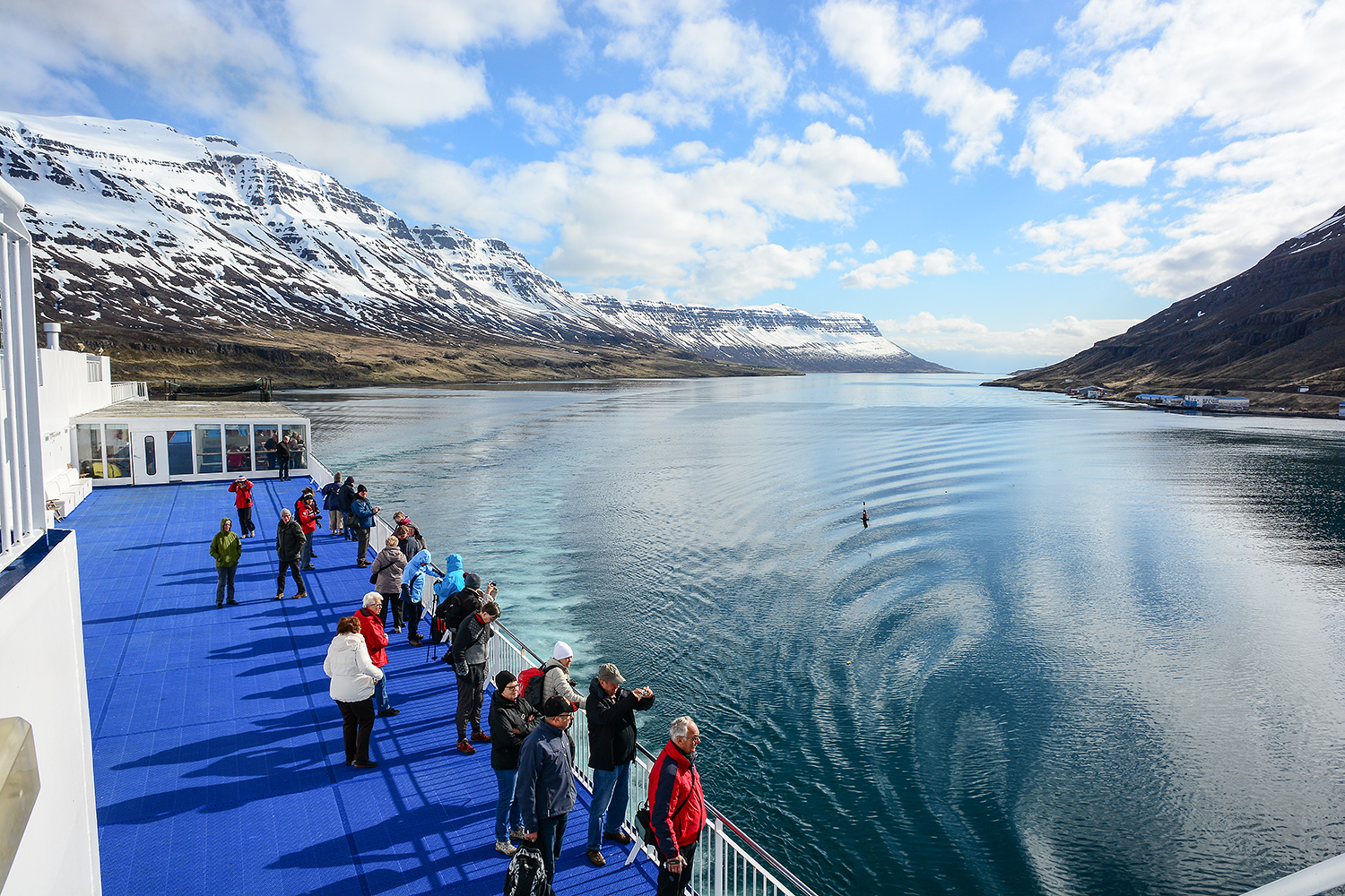 Seydisfjördur Fähre Smyril-Line