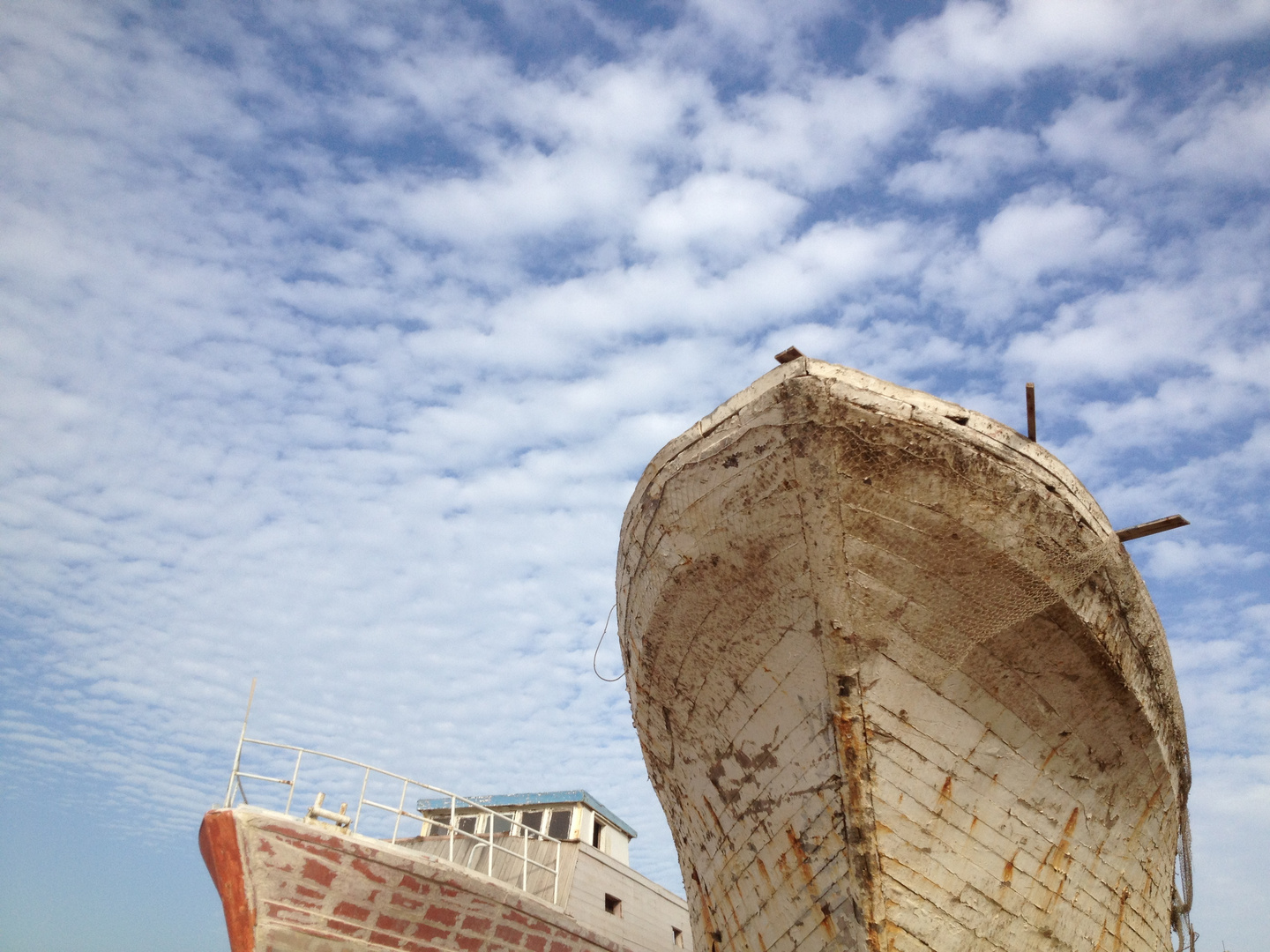 Sfax Harbour - Wooden ships