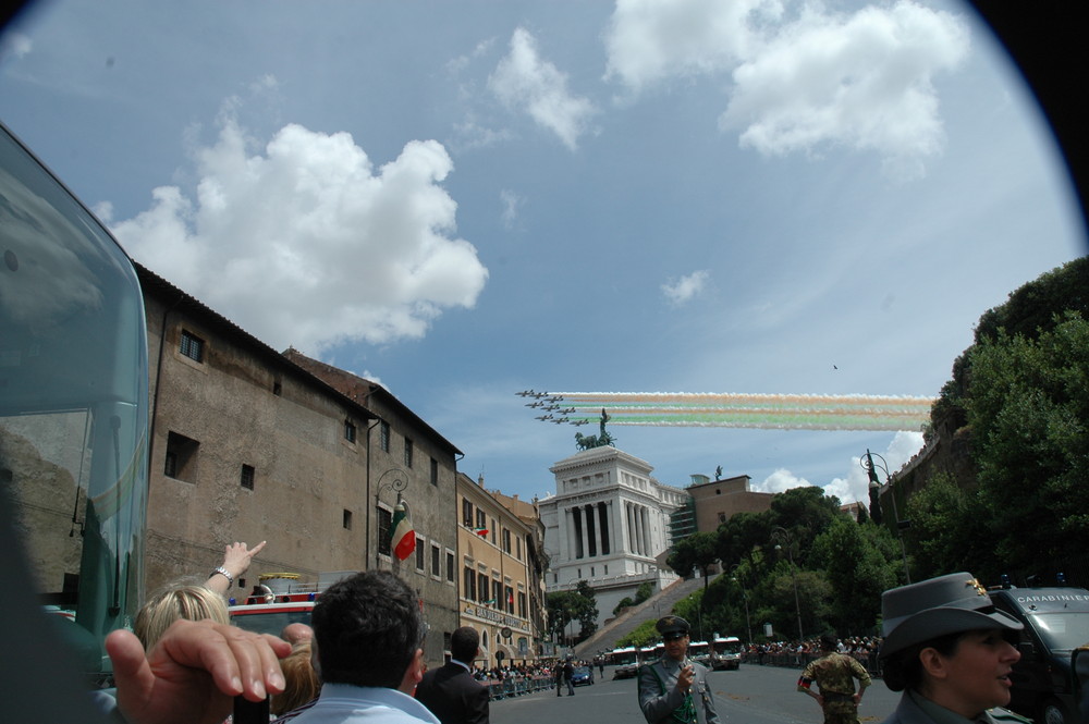 sfilata a roma 2 guigno