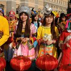 Sfilata di costumi cinesi a Roma