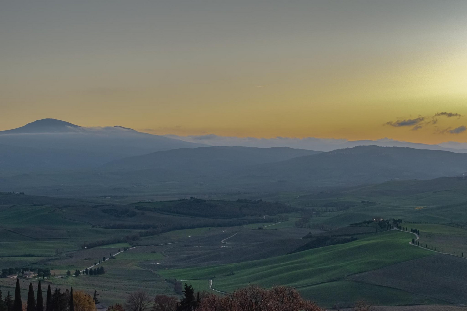 Sfumature di un tramonto.