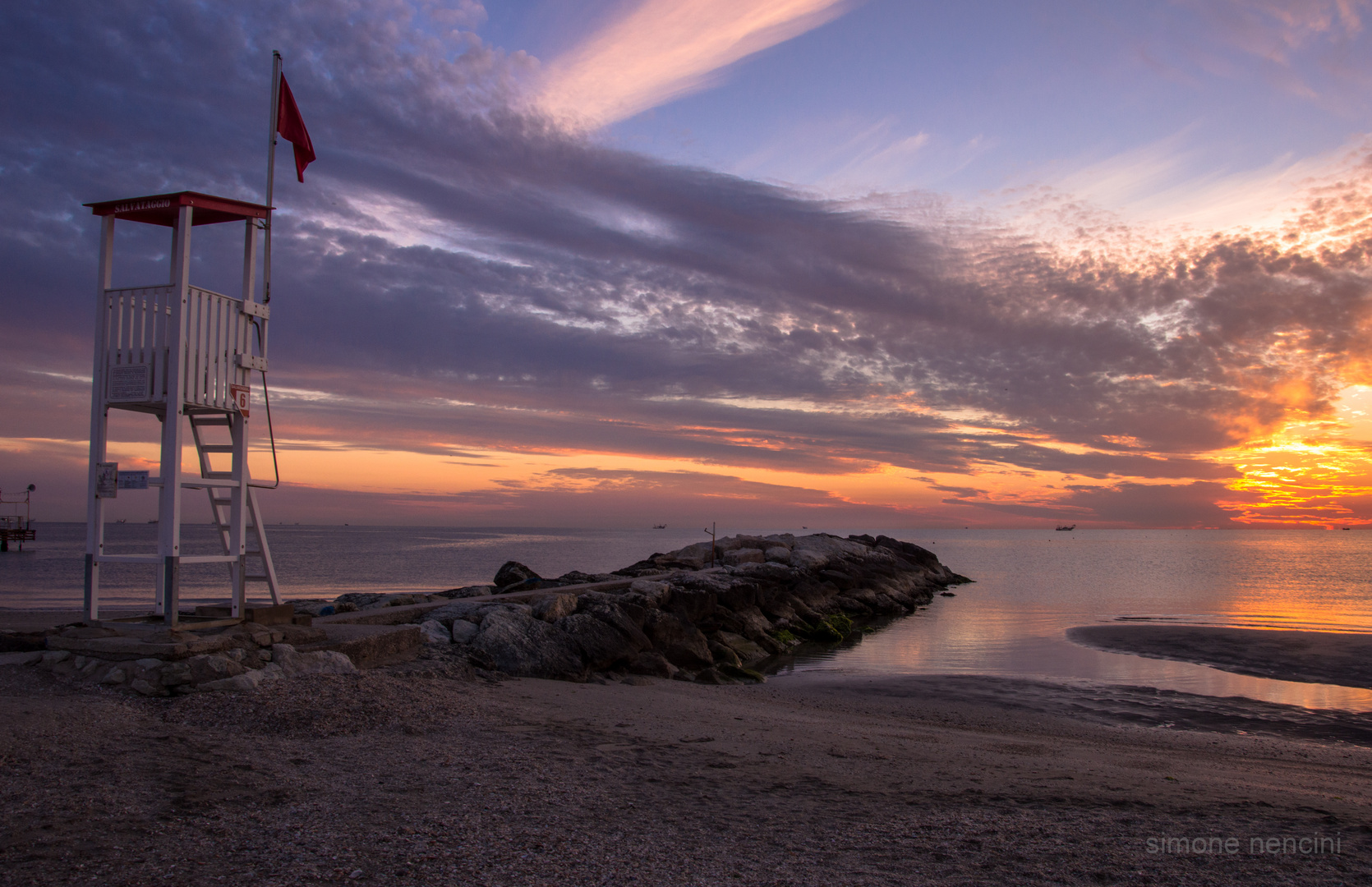 Sfumature di un'alba.