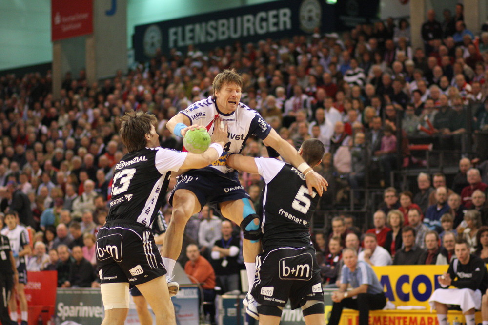 SGFlensburg/Handewitt gegen THW Kiel Dezember 2008