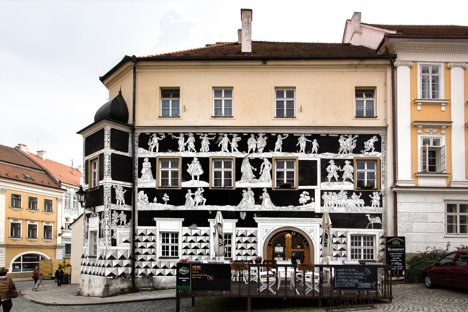 Sgraffito Fassade