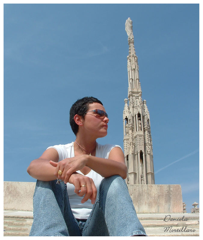 Sguardo su Milano dal Duomo