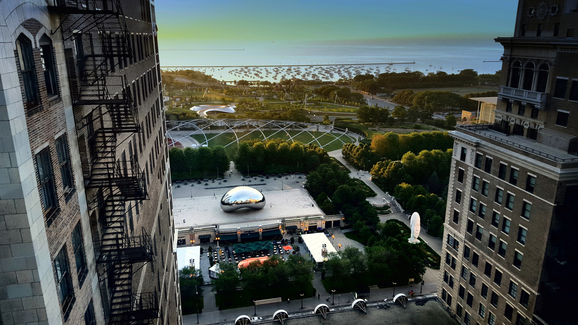 Sguardo su Millennium Park