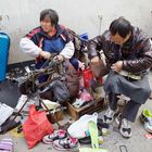 SH-Qibao old town: shoemaker