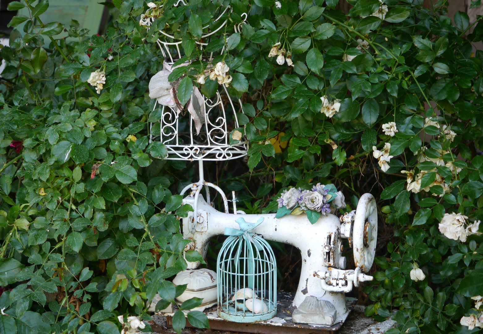 Shabby Art im Garten....