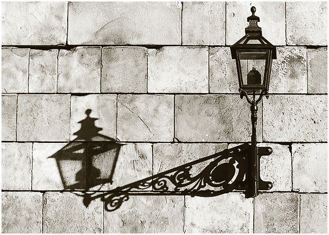 shadow and its lamp