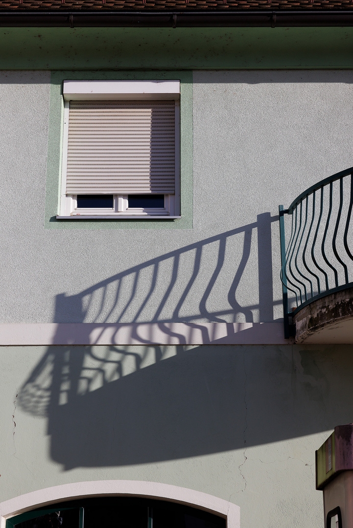 shadow on a wall