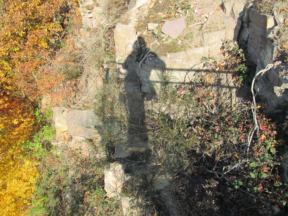 Shadow on a wall