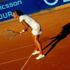 Shadow on red clay