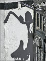 shadow on the wall