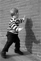 shadow on the wall