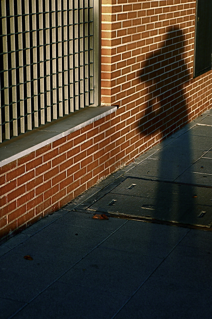 shadow on wall