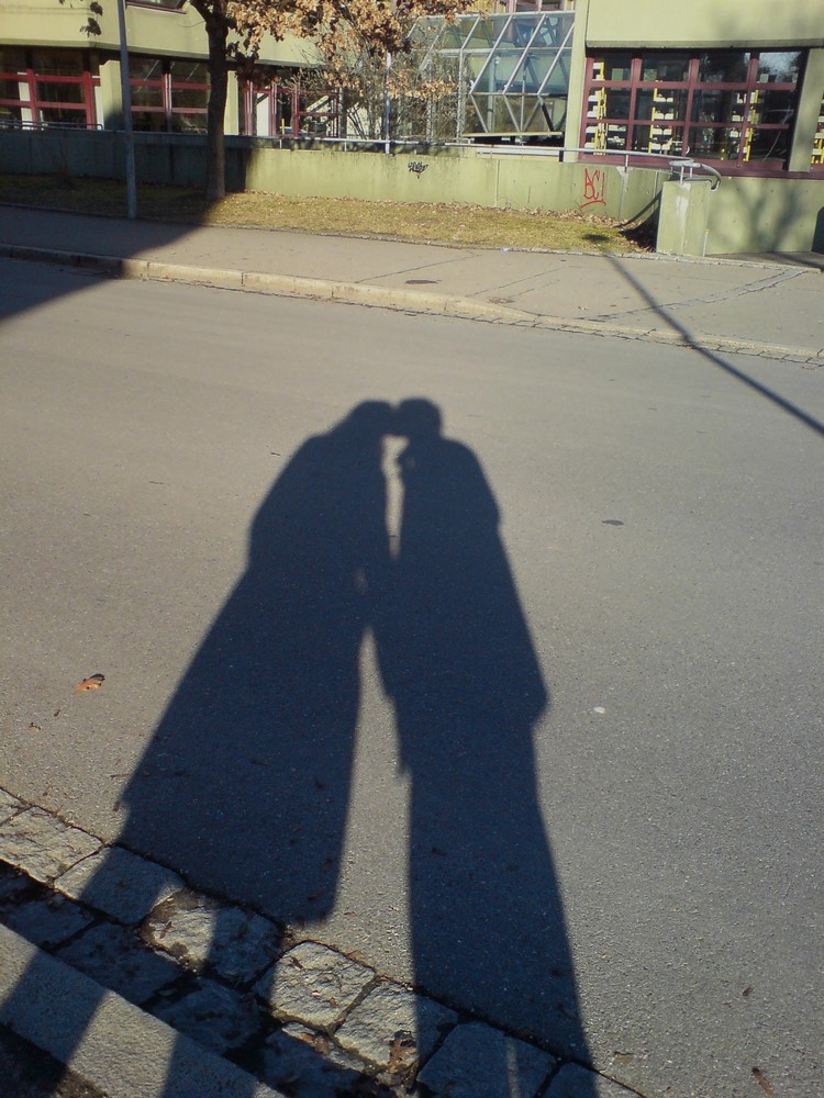 Shadows in the street