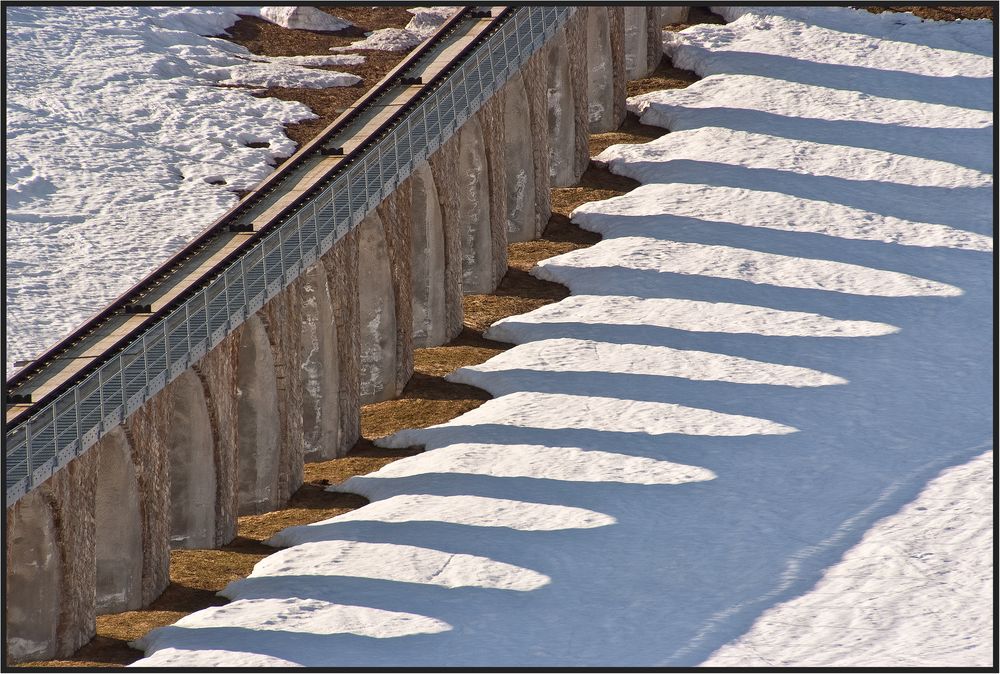 Shadows on the Snow