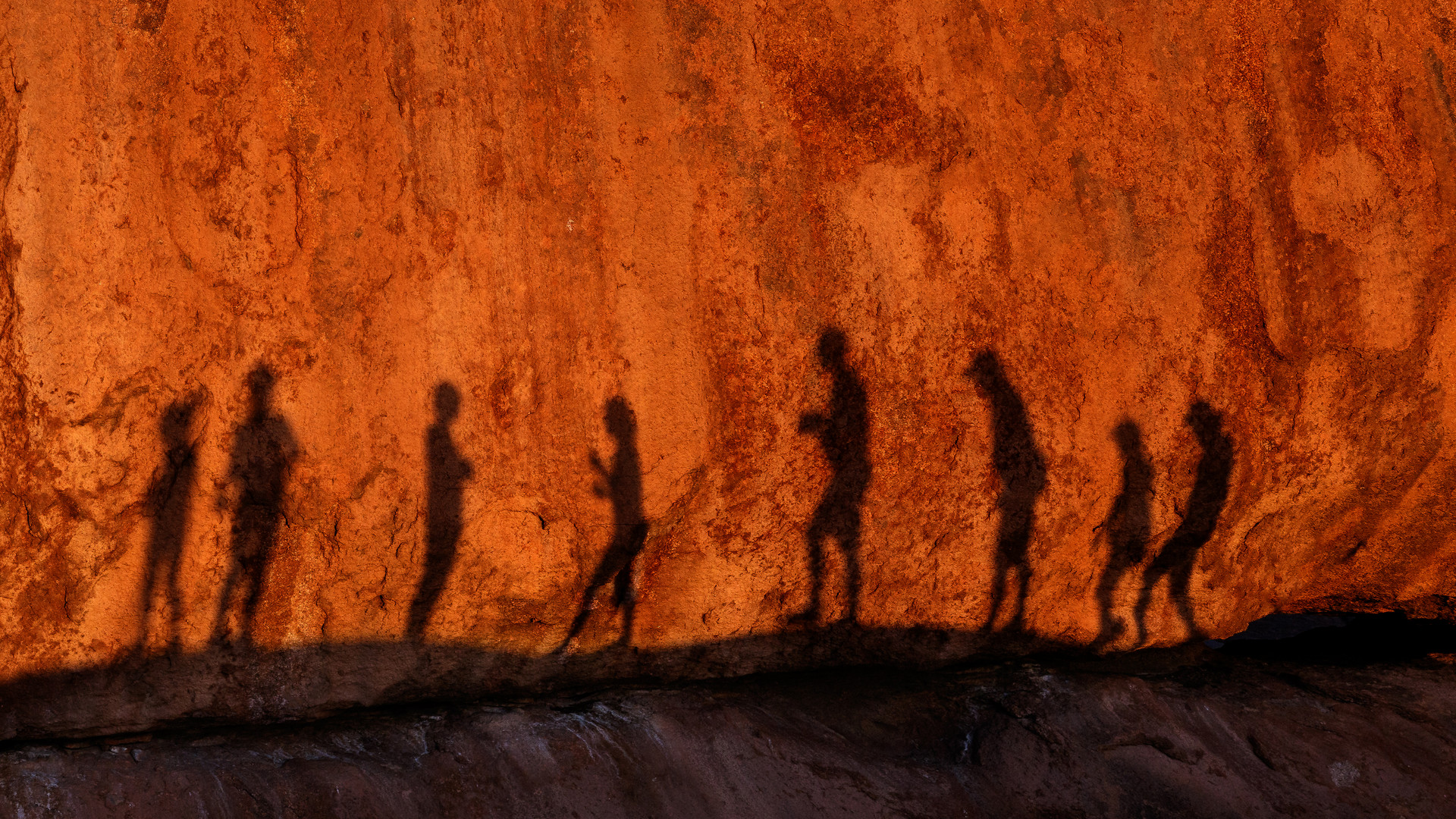 Shadows on the wall