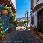 Shady lane in Ano Vathy / Samos, Greece, 2010