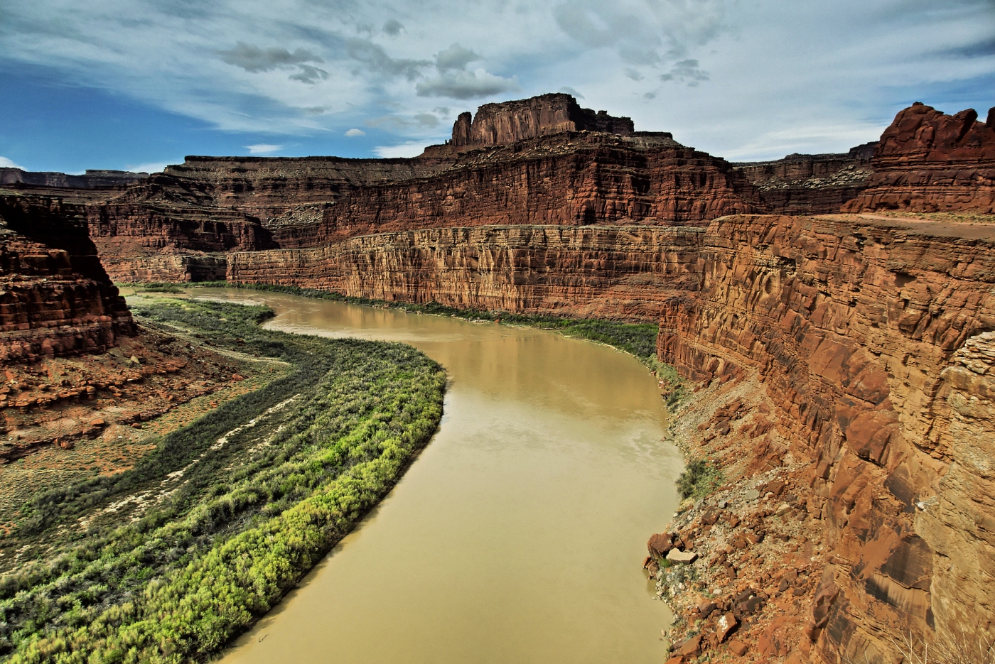 Shafer Canyon Westwärts