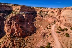 Shafer Trail Road, Canyonlands, Utah, USA