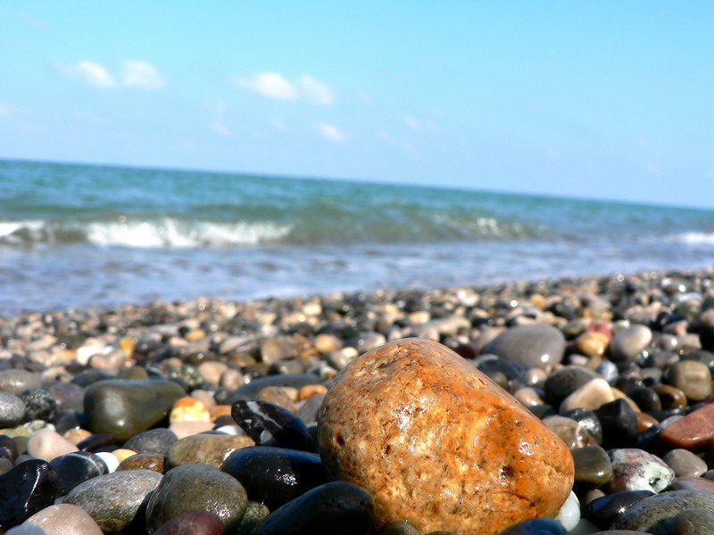 Shahsavaar Beach (Tonekabon - Iran) Sand & Sea