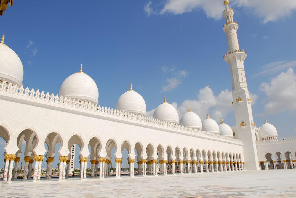 Shaik Zahid Moschee Abu Dhabi