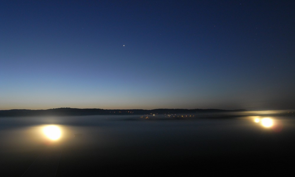 Shallow Fog mit Sichtbestimmungslampen