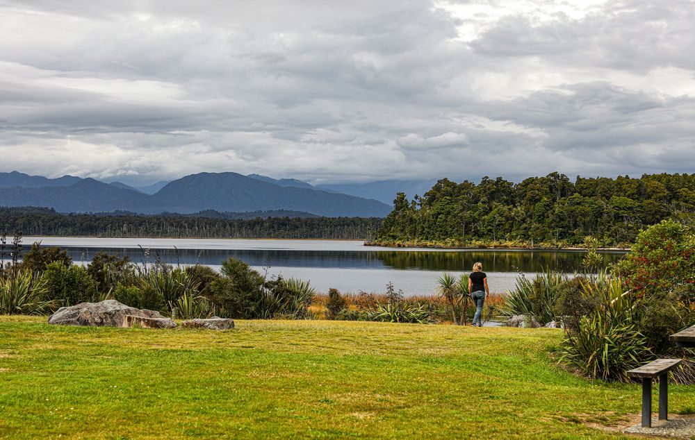 Shallow Lake on the West Coast Foto & Bild australia & oceania, new