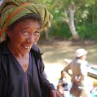 Shan - Frau auf dem Weg zum Markt - Myanmar-
