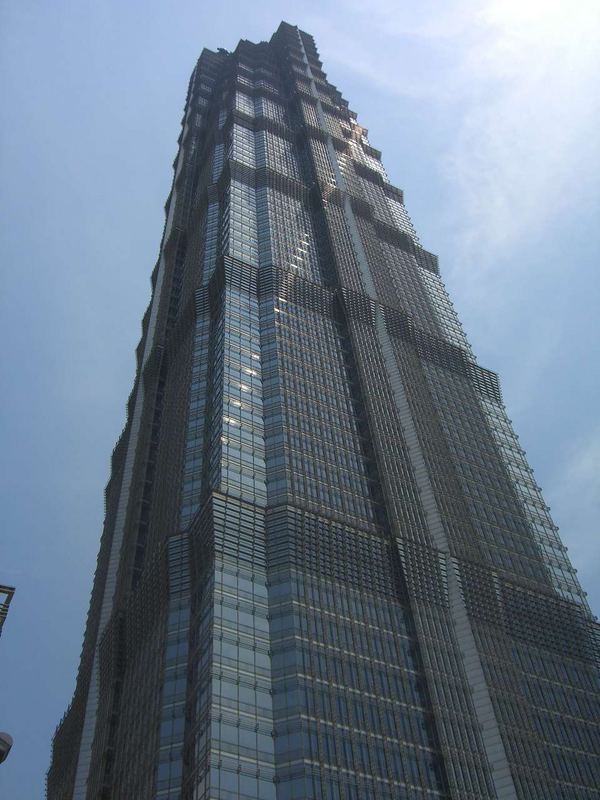 Shanghai 2006 - Jin Mao Tower - Höchster Wolkenkratzer Chinas