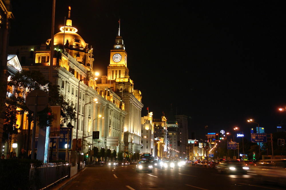 Shanghai 2006 The Bund oder Zhonshan Donglu Yiduan