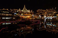 Shanghai - Altstadt bei Nacht