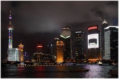 Shanghai at night