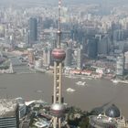 Shanghai - Aussicht vom WFC auf Oriental Pearl Tower