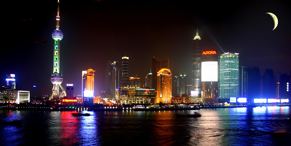 Shanghai bei Nacht