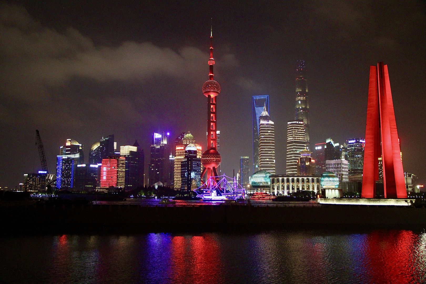 Shanghai bei Nacht 1