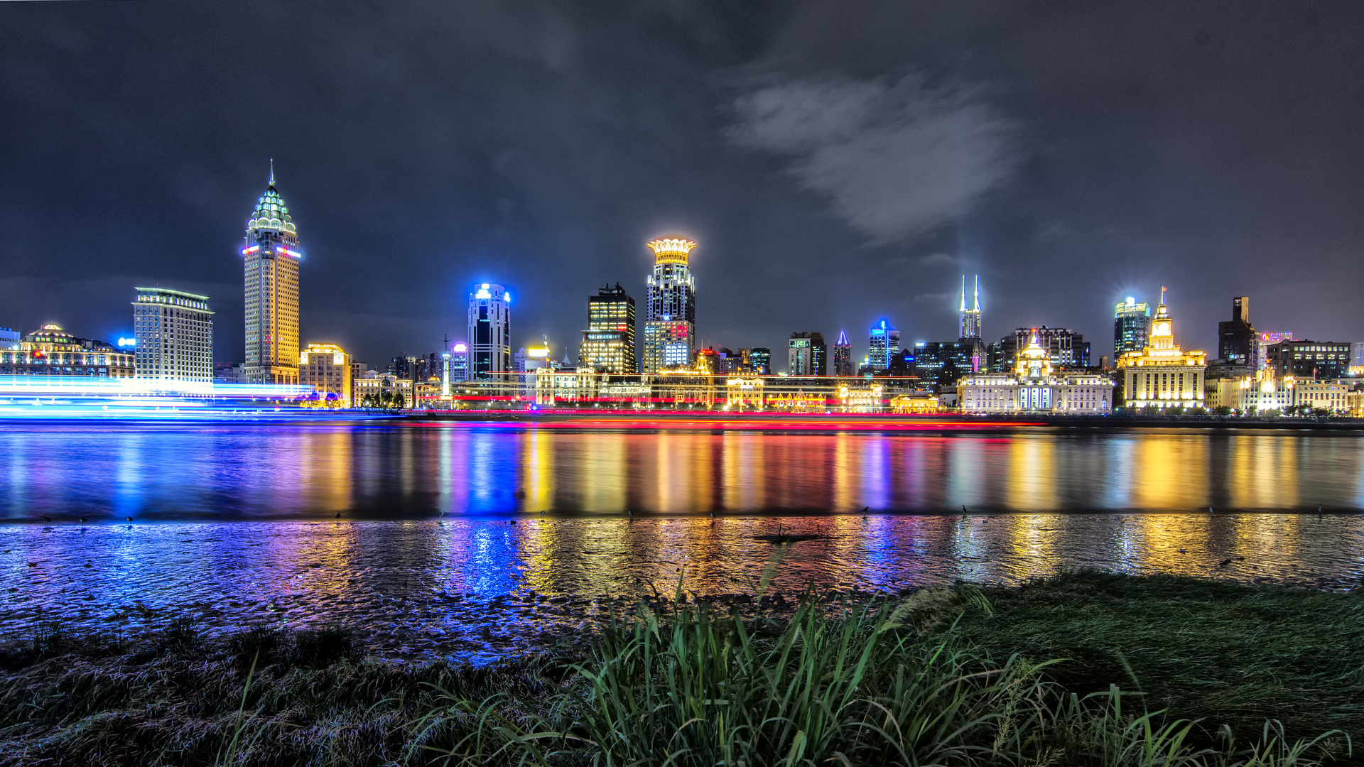 Shanghai bei Nacht