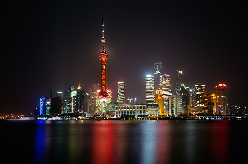 Shanghai bei Nacht