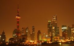 Shanghai bei Nacht