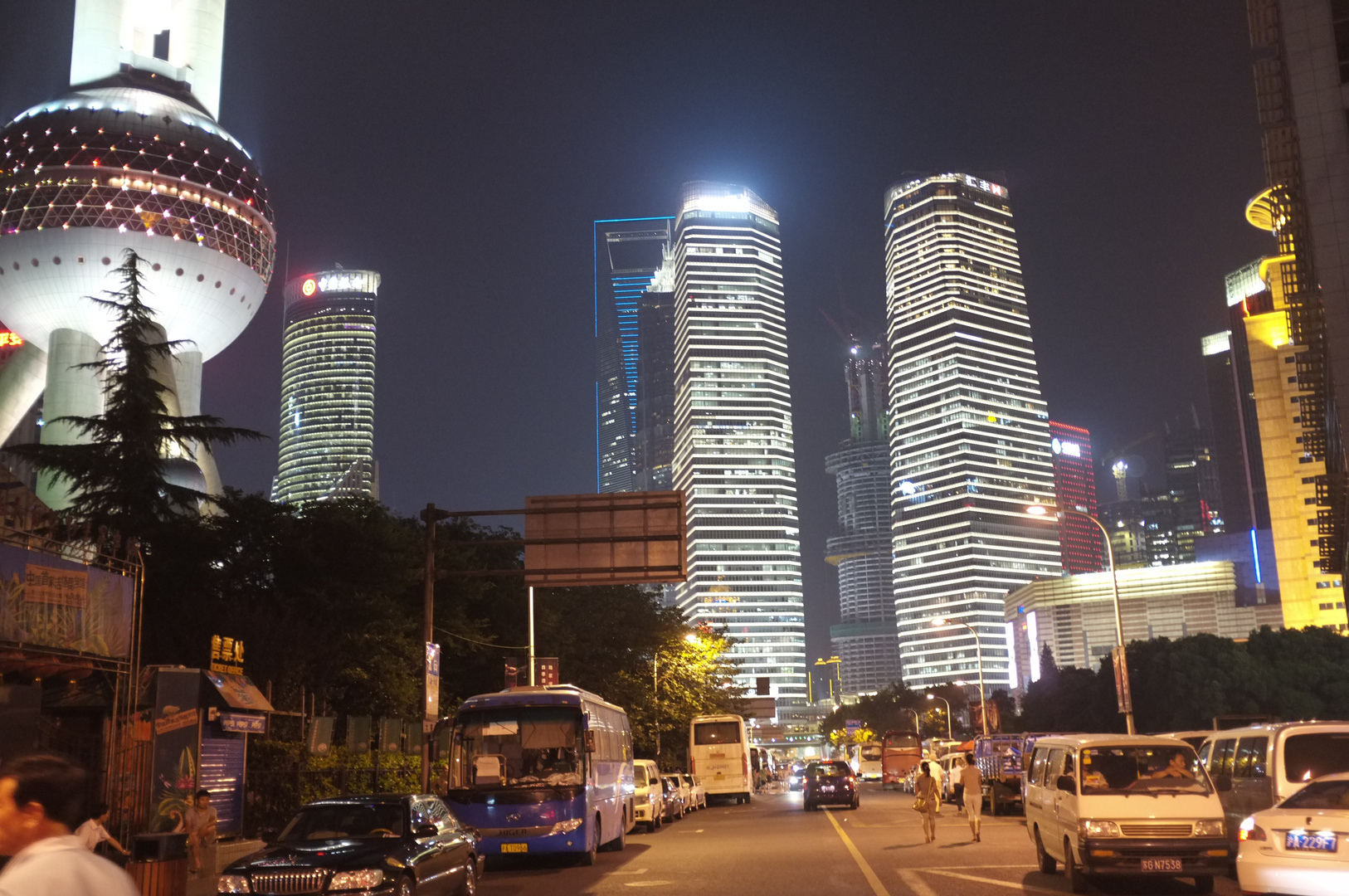 Shanghai bei Nacht