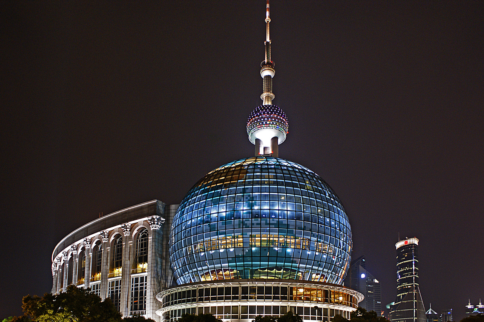 Shanghai bei Nacht