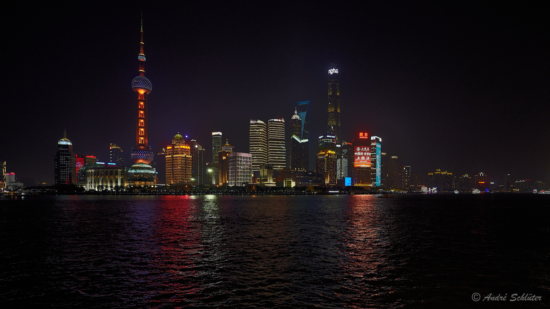 Shanghai bei Nacht