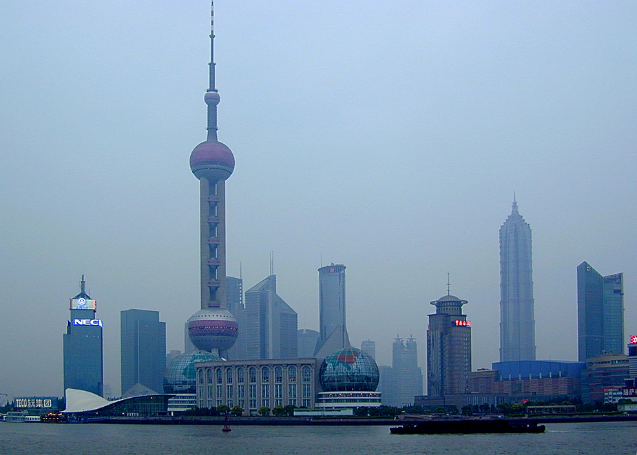 Shanghai Financial District Skyline
