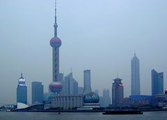 Shanghai Financial District Skyline