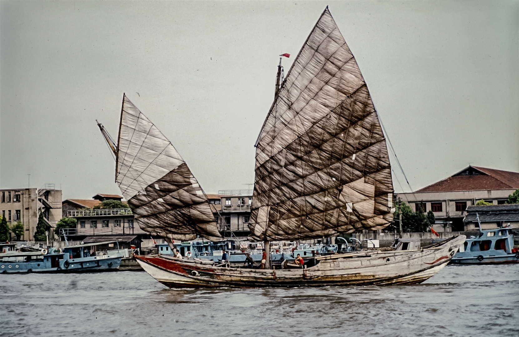 Shanghai Huangpu River 1981