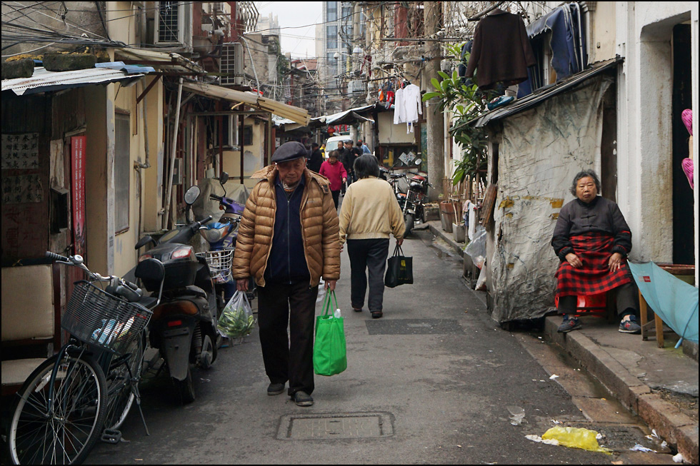 Shanghai, in der Altstadt 