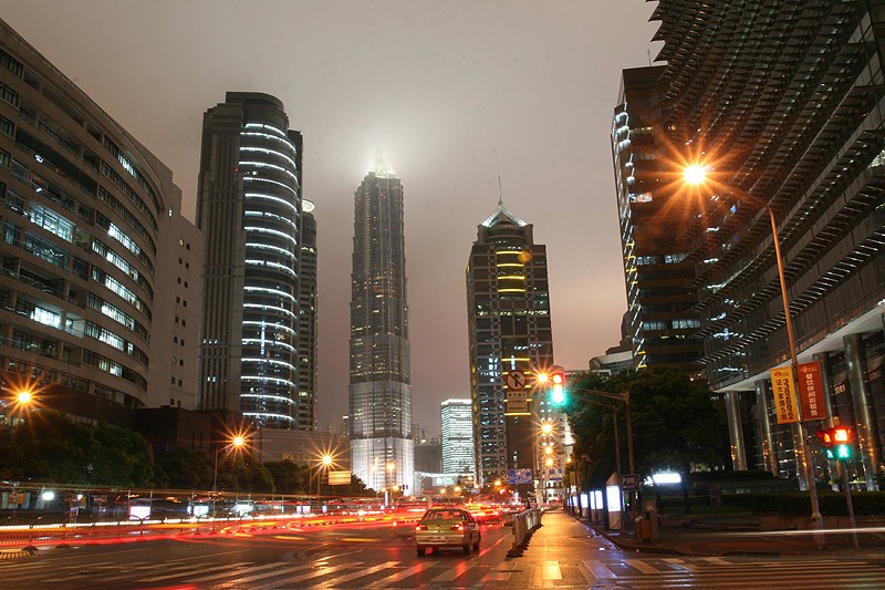 Shanghai in der Nacht