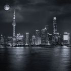 Shanghai Monlight Skyline